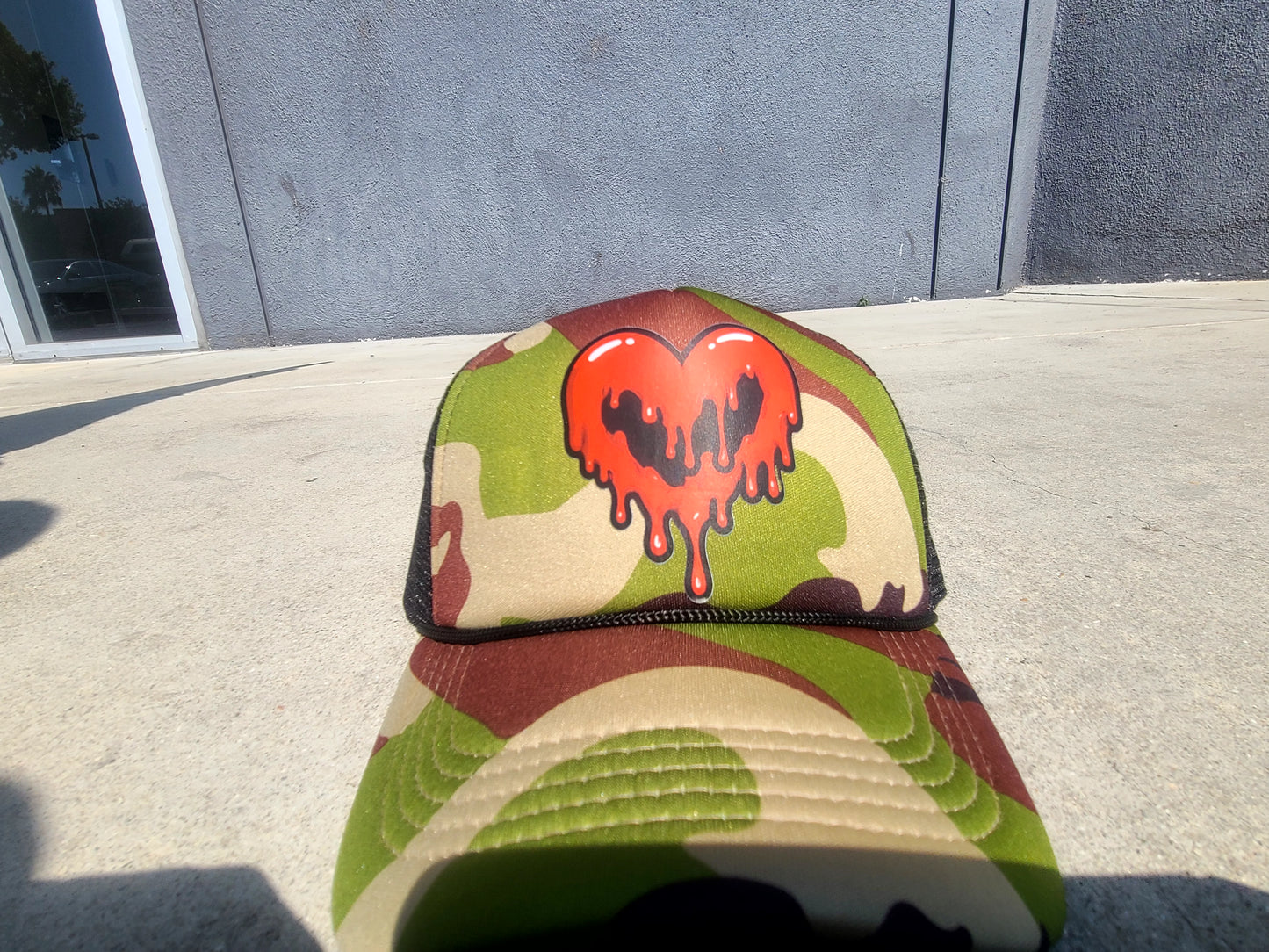 "Dripping Heart" Trucker Hats