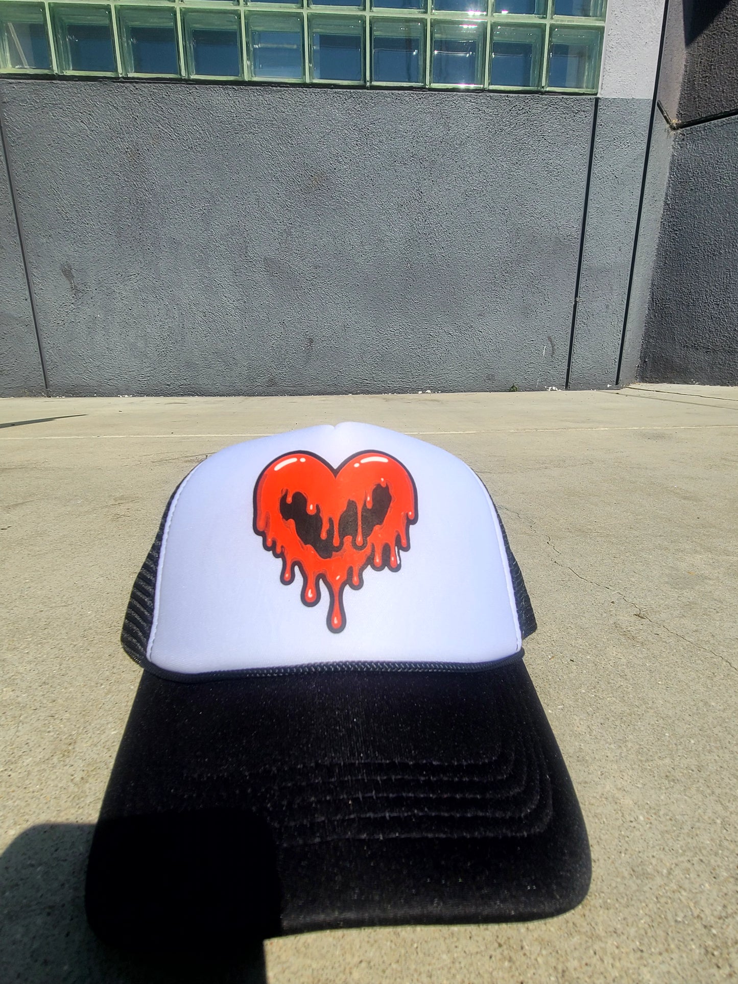 "Dripping Heart" Trucker Hats