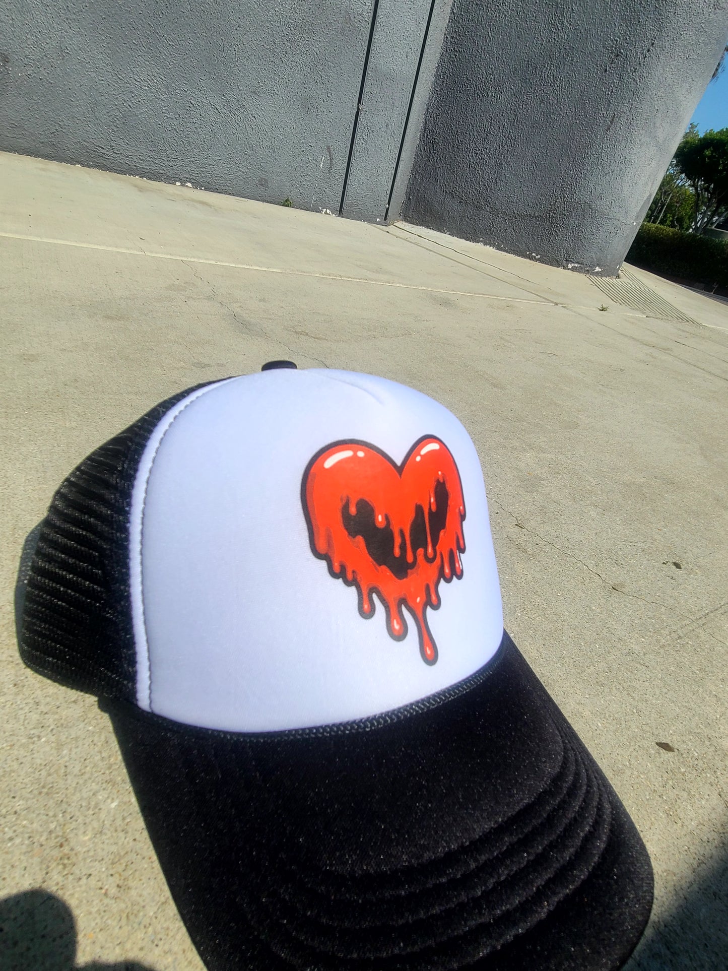 "Dripping Heart" Trucker Hats