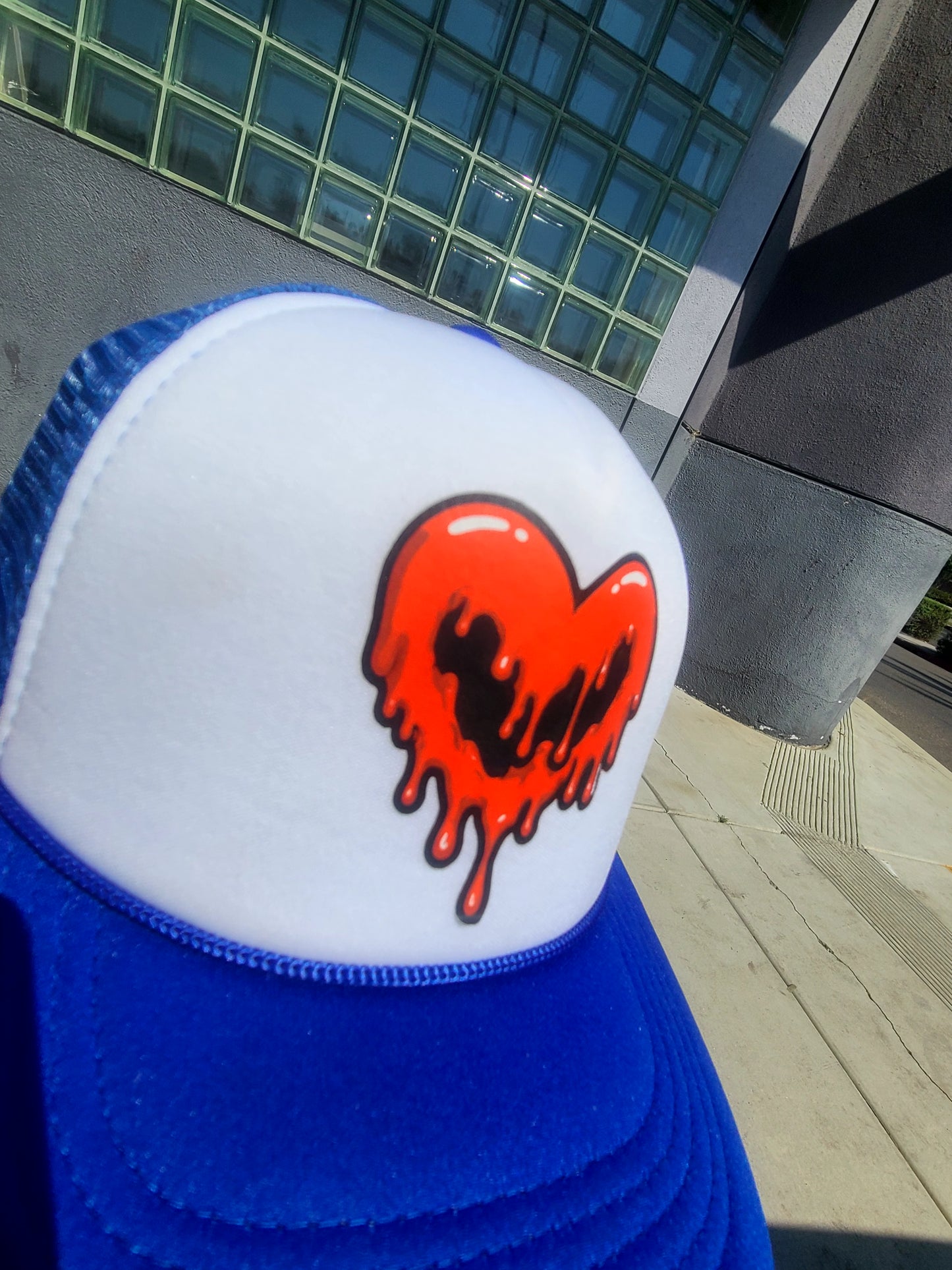 "Dripping Heart" Trucker Hats