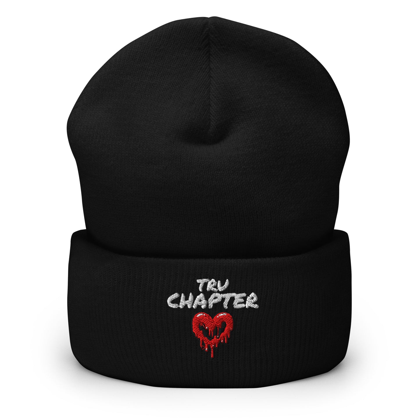 "Tru Chapter" Dripping Heart Beanie