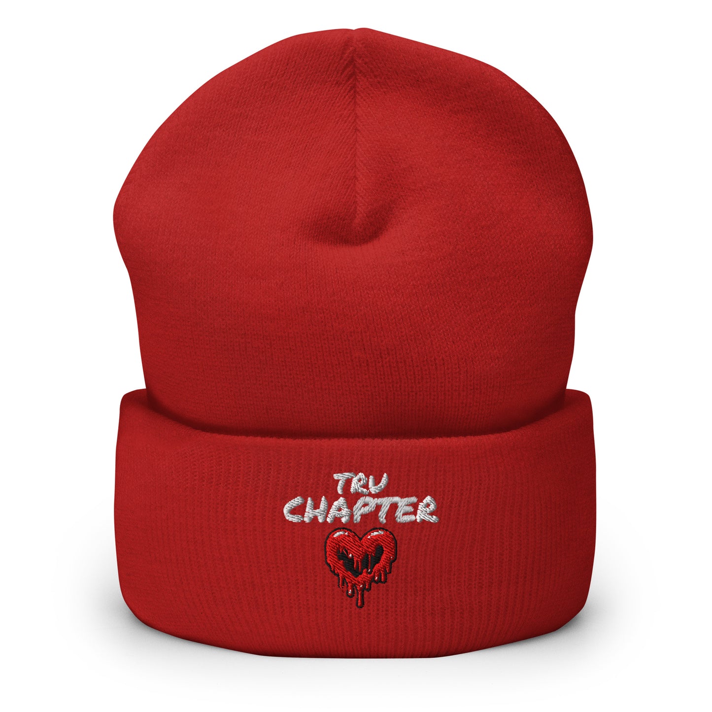 "Tru Chapter" Dripping Heart Beanie